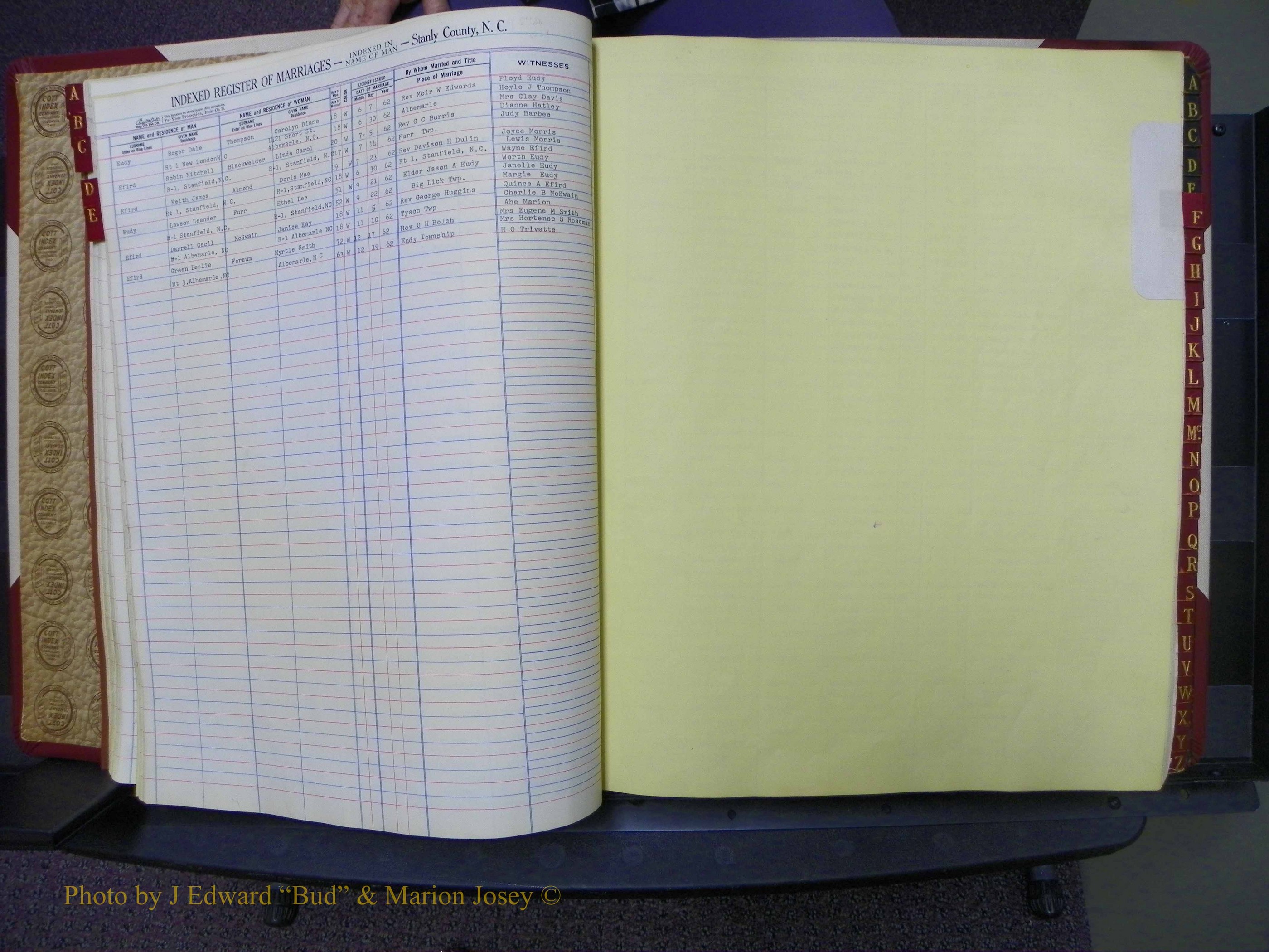 Stanley Co, NC Marriages, Male Index, A-Z, 1939-1963 (27).JPG