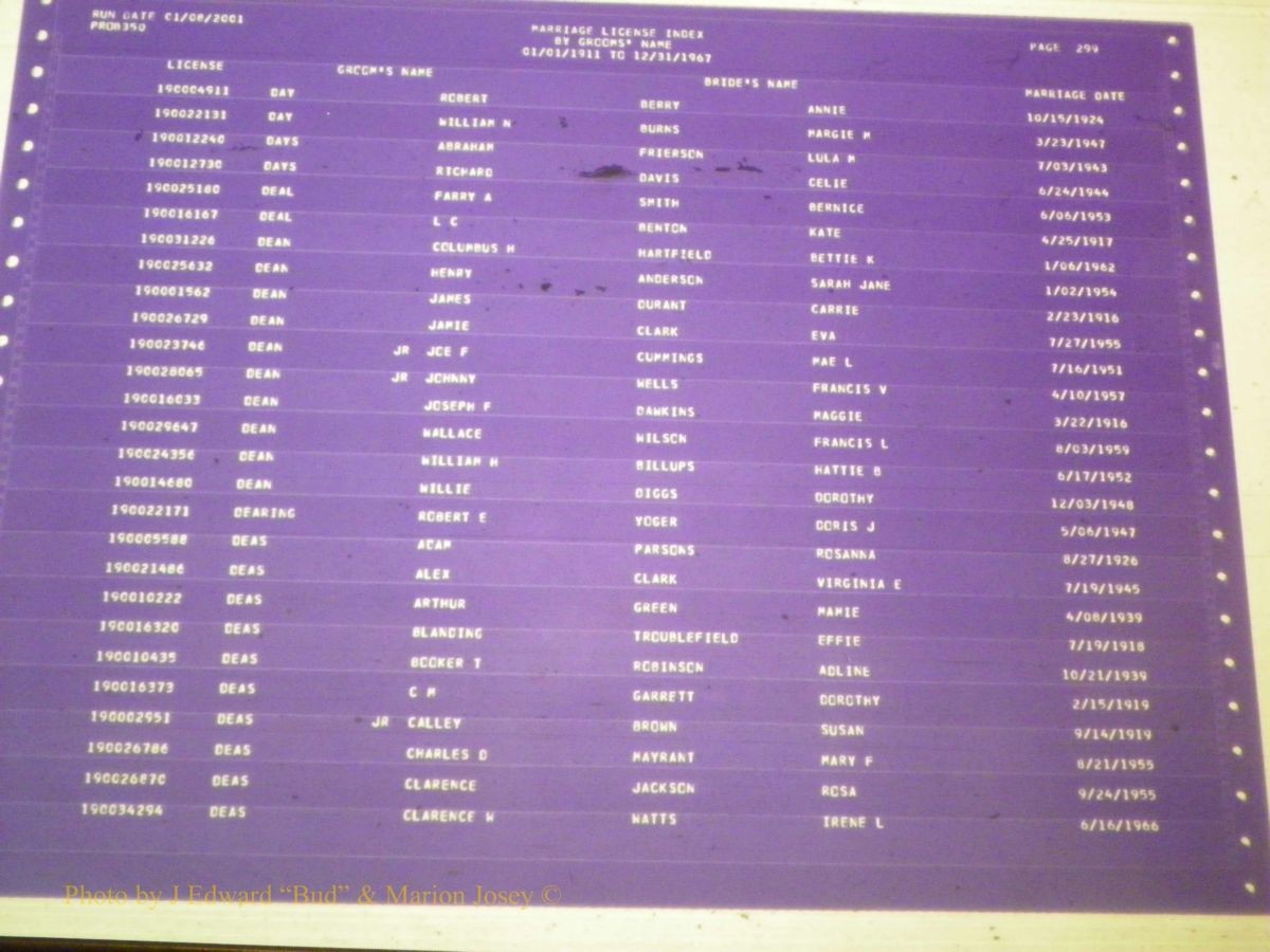 Sumter Marriages Male Index, A-K, 1911-1967 303.JPG