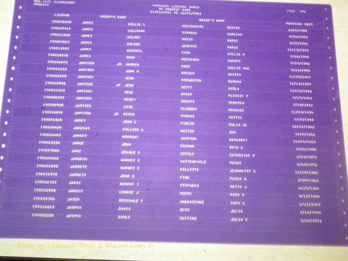Sumter Marriages Male Index, A-K, 1911-1967 602.JPG