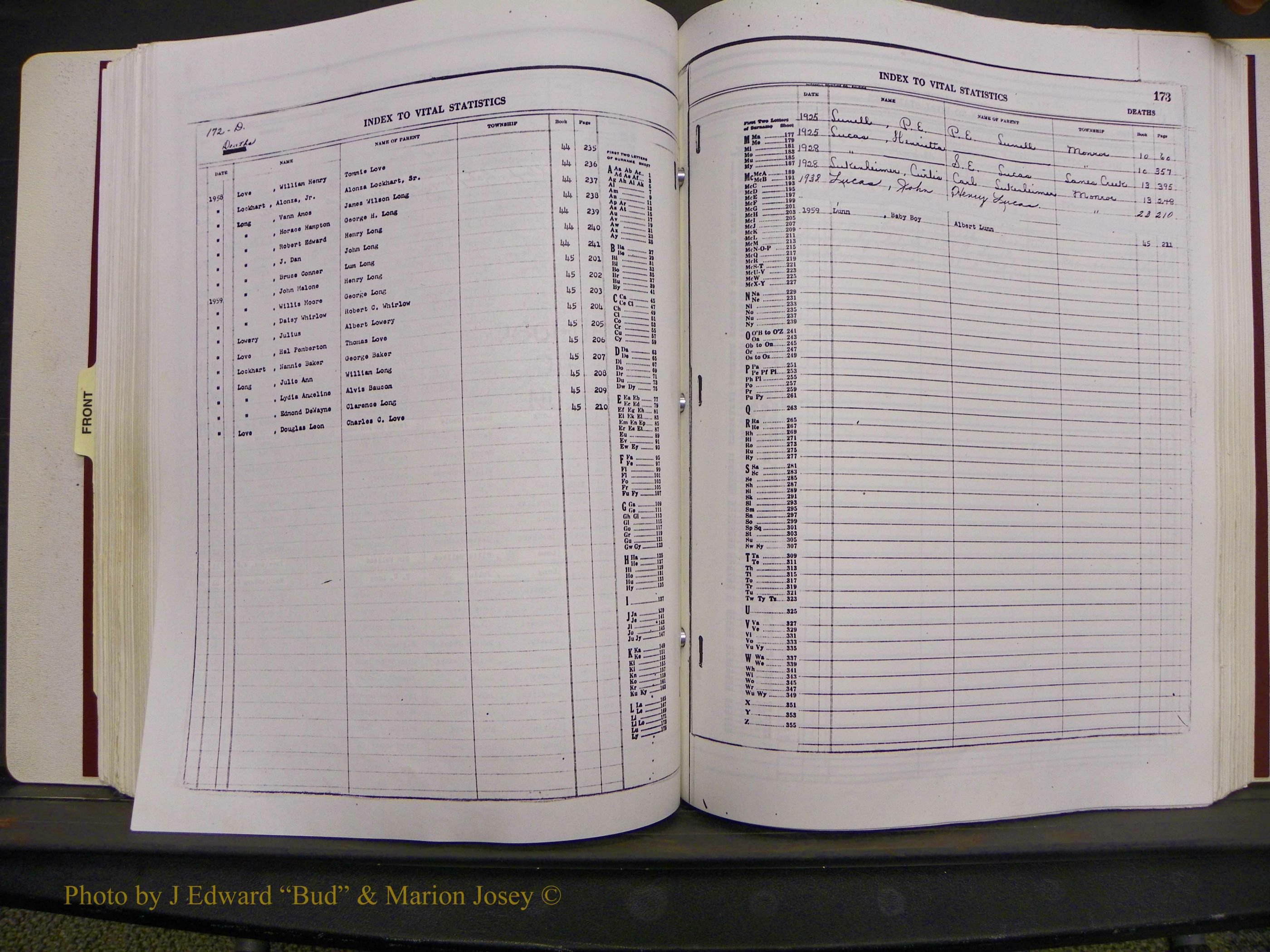 Union Co, NC Deaths, A-Z, 1914-1959 (171).JPG
