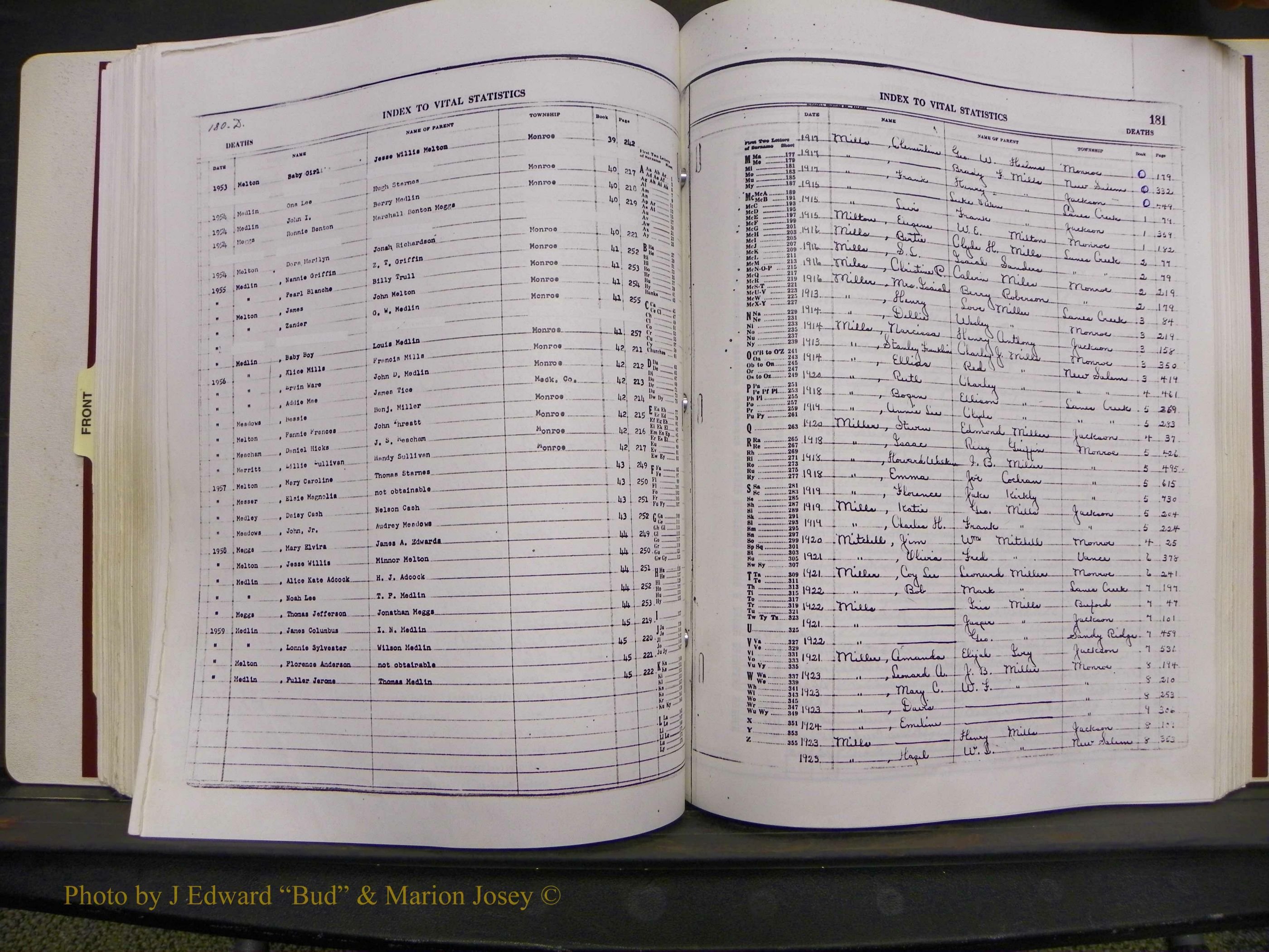 Union Co, NC Deaths, A-Z, 1914-1959 (180).JPG