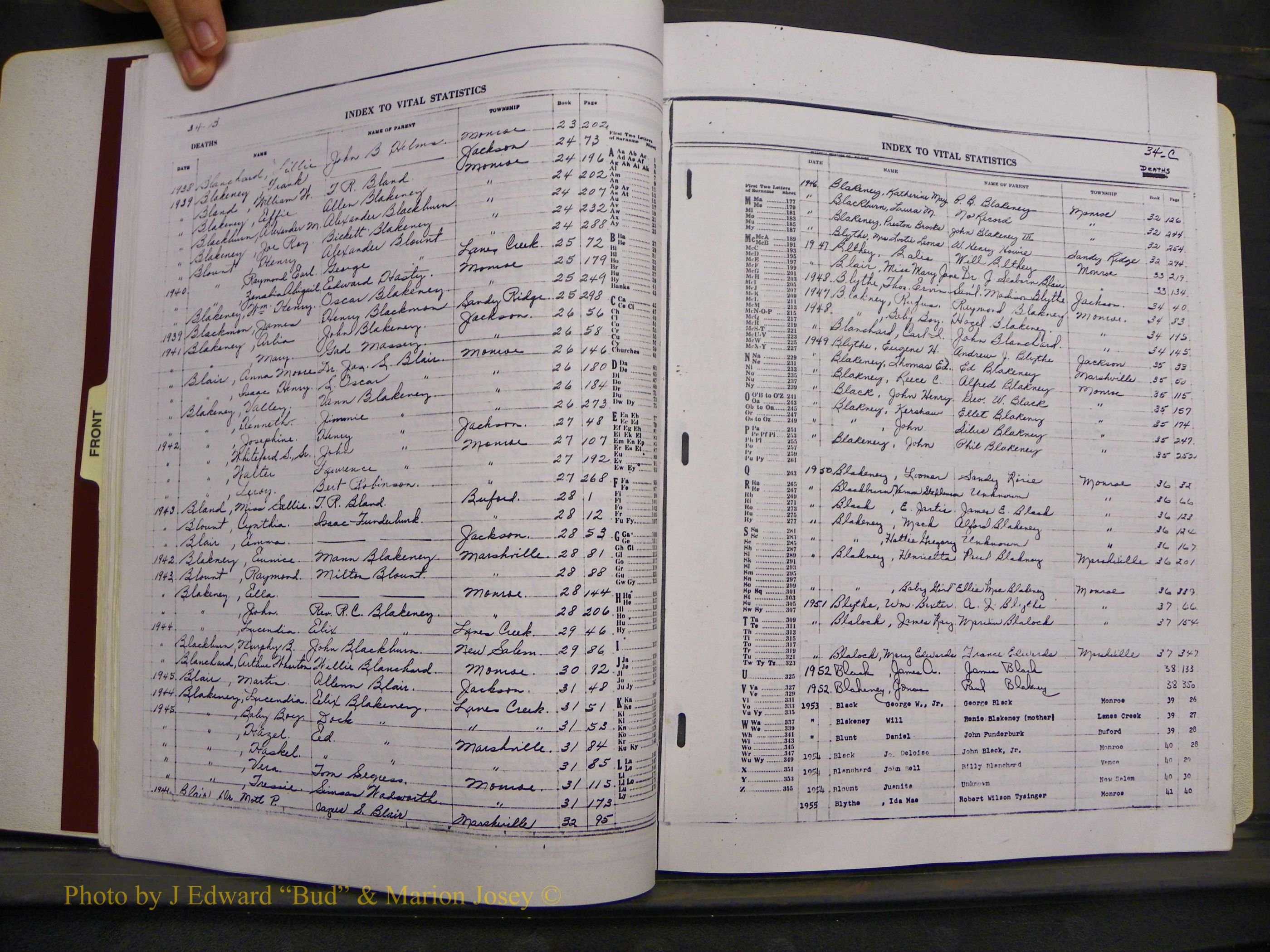 Union Co, NC Deaths, A-Z, 1914-1959 (30).JPG