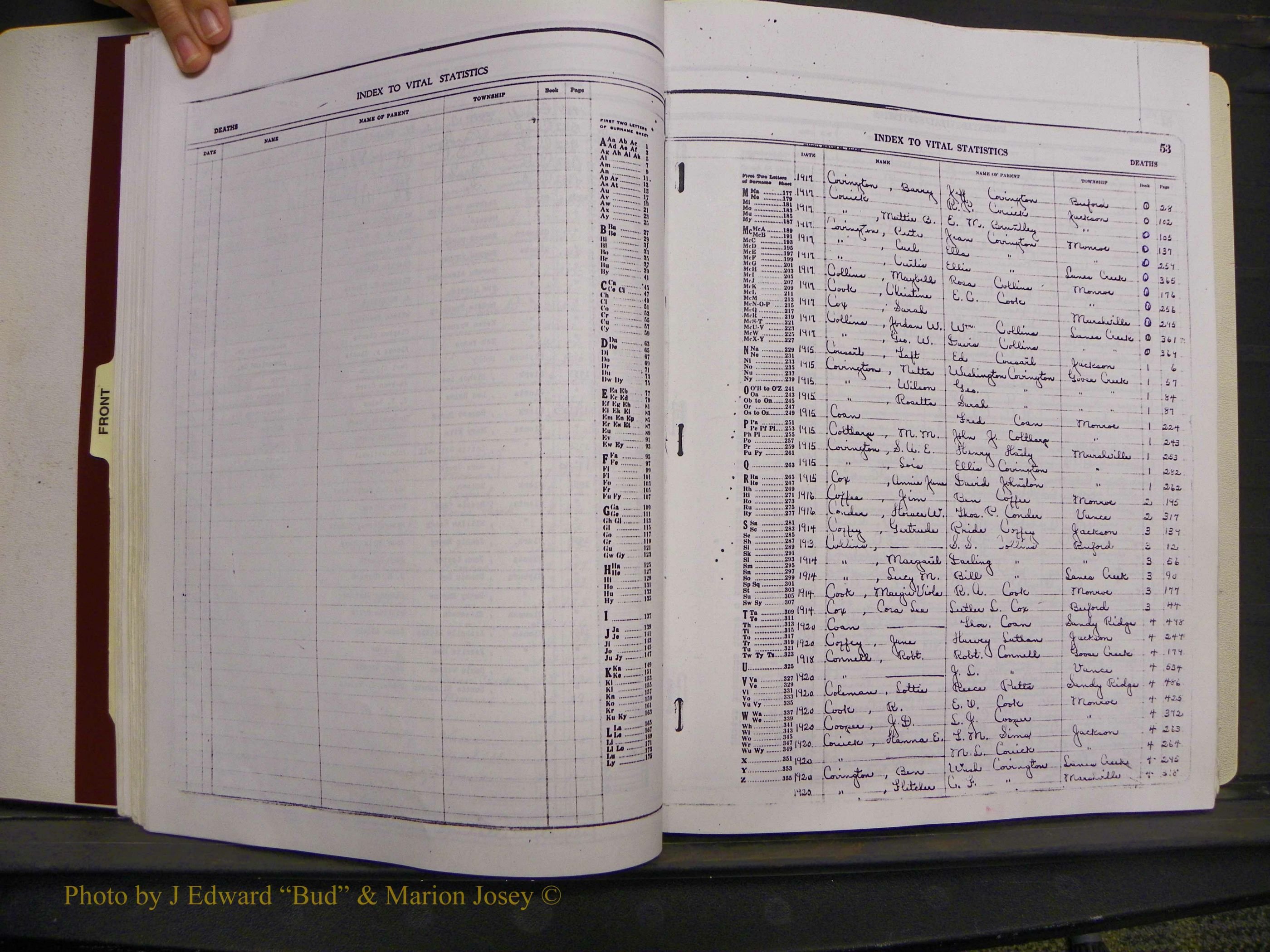 Union Co, NC Deaths, A-Z, 1914-1959 (51).JPG