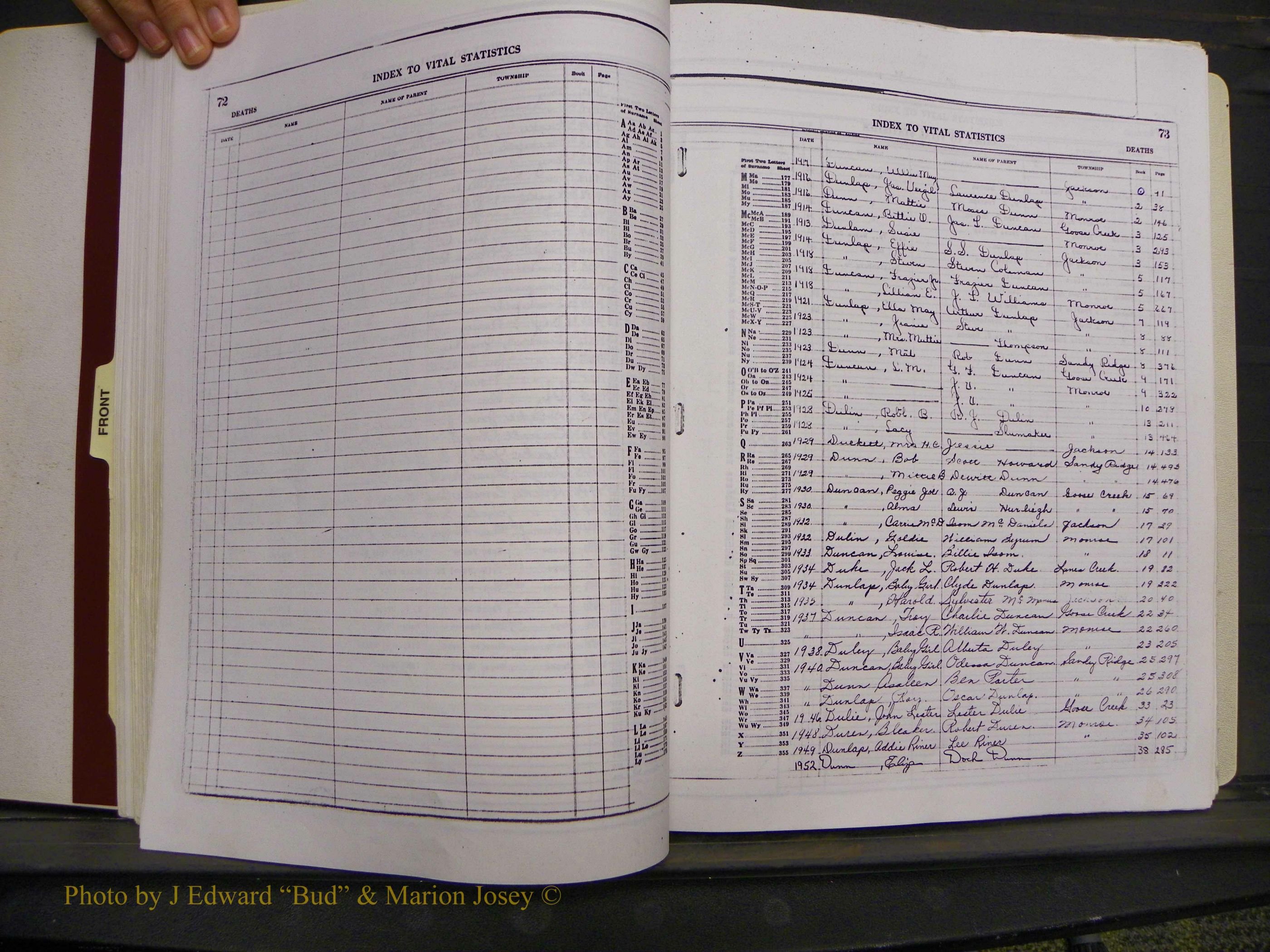 Union Co, NC Deaths, A-Z, 1914-1959 (73).JPG