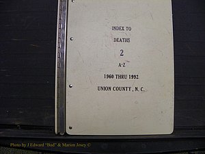 Union Co, NC Deaths, A-Z, 1960-1992 (1).JPG