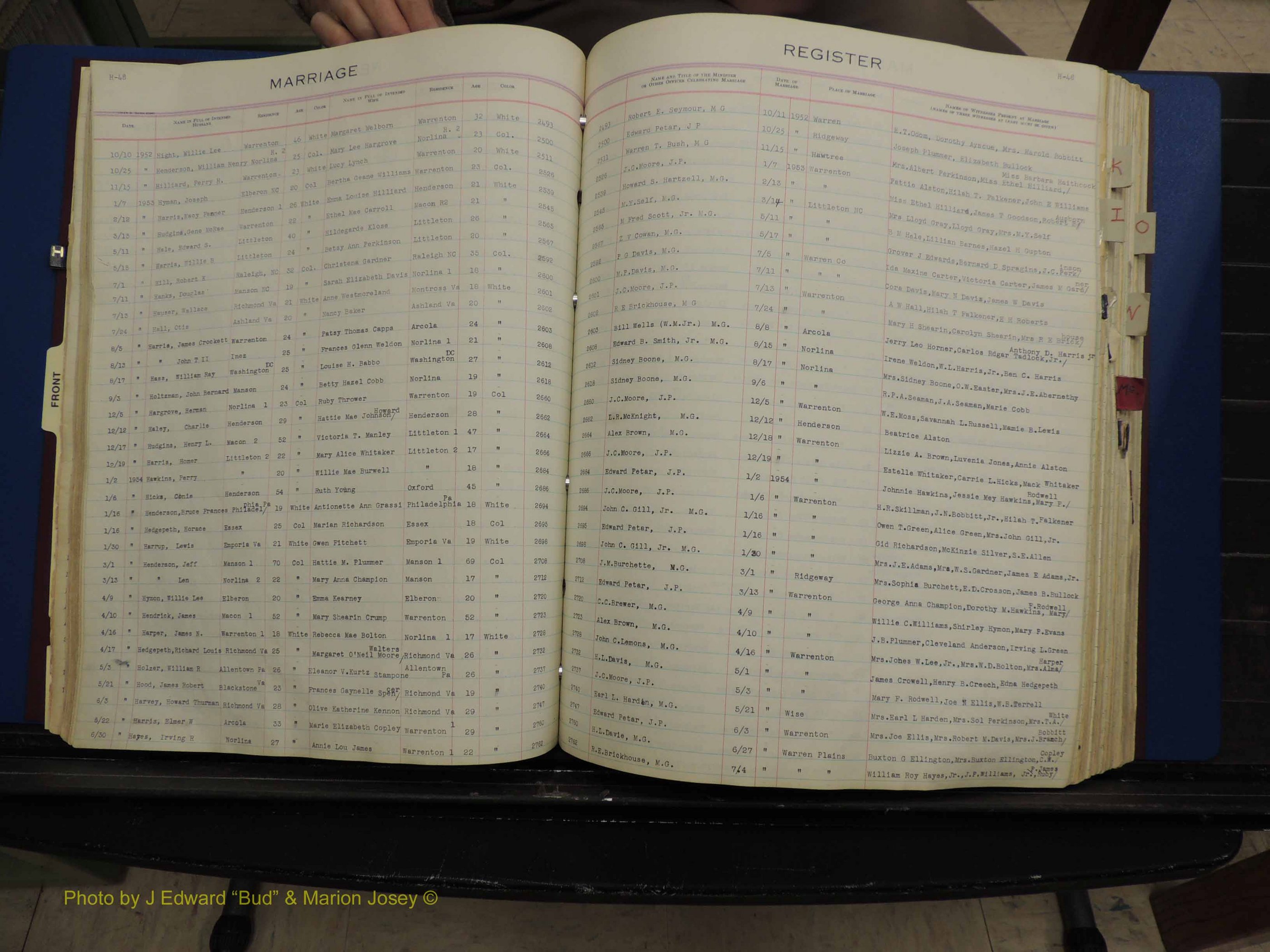 Warren Co, NC, Marriages, H-P, 1867-1978 (148).JPG