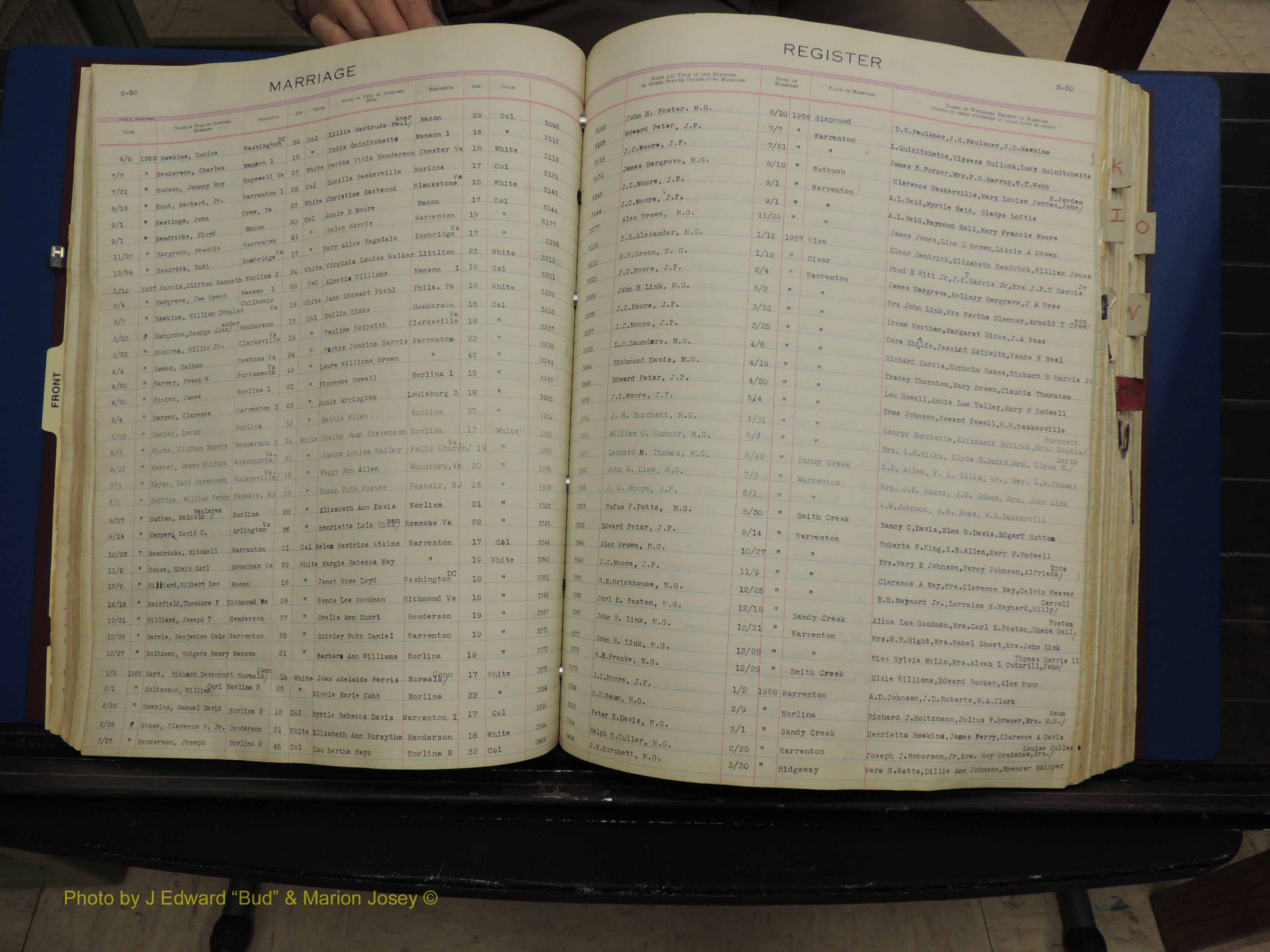 Warren Co, NC, Marriages, H-P, 1867-1978 (150).JPG