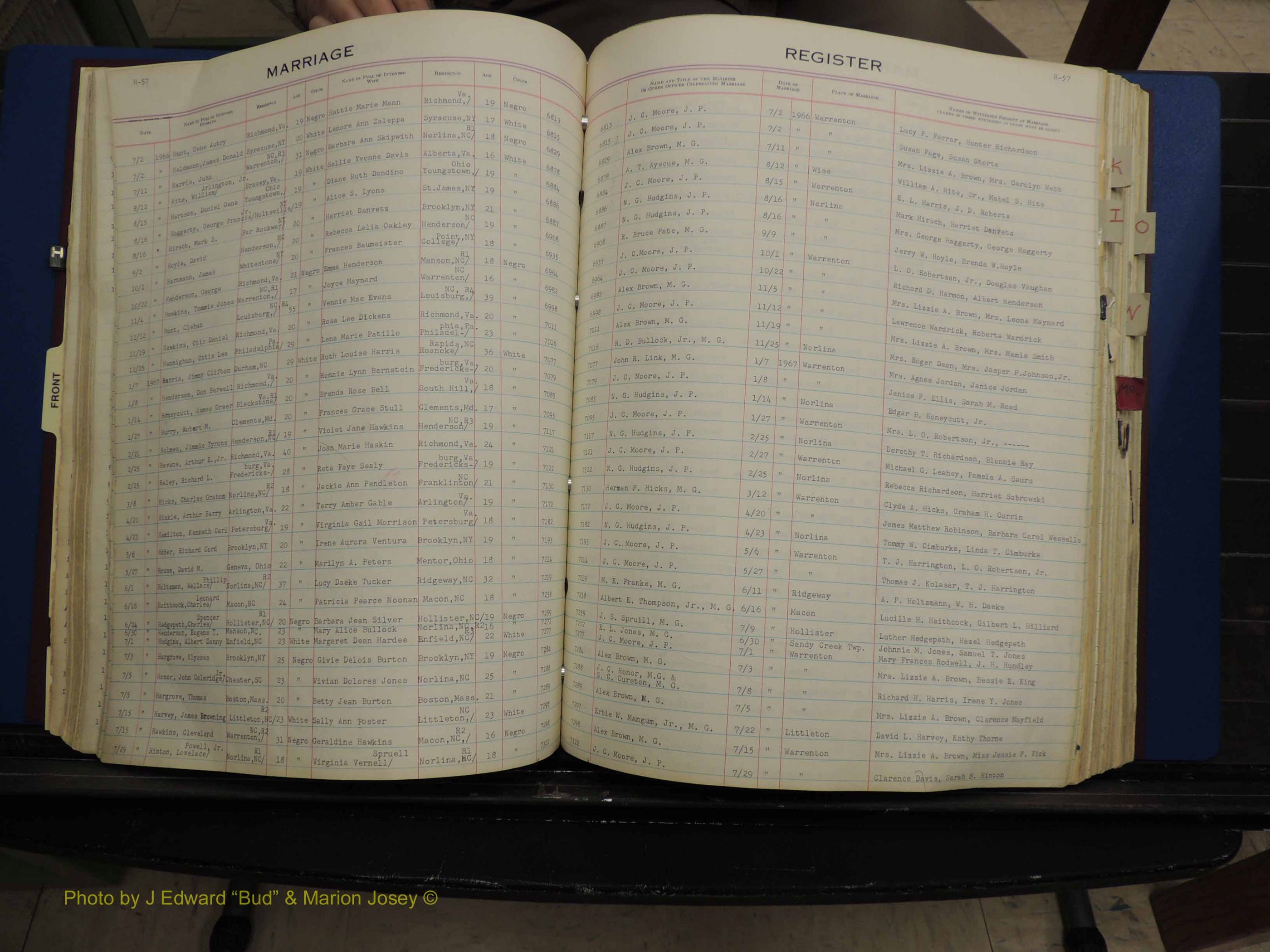 Warren Co, NC, Marriages, H-P, 1867-1978 (157).JPG