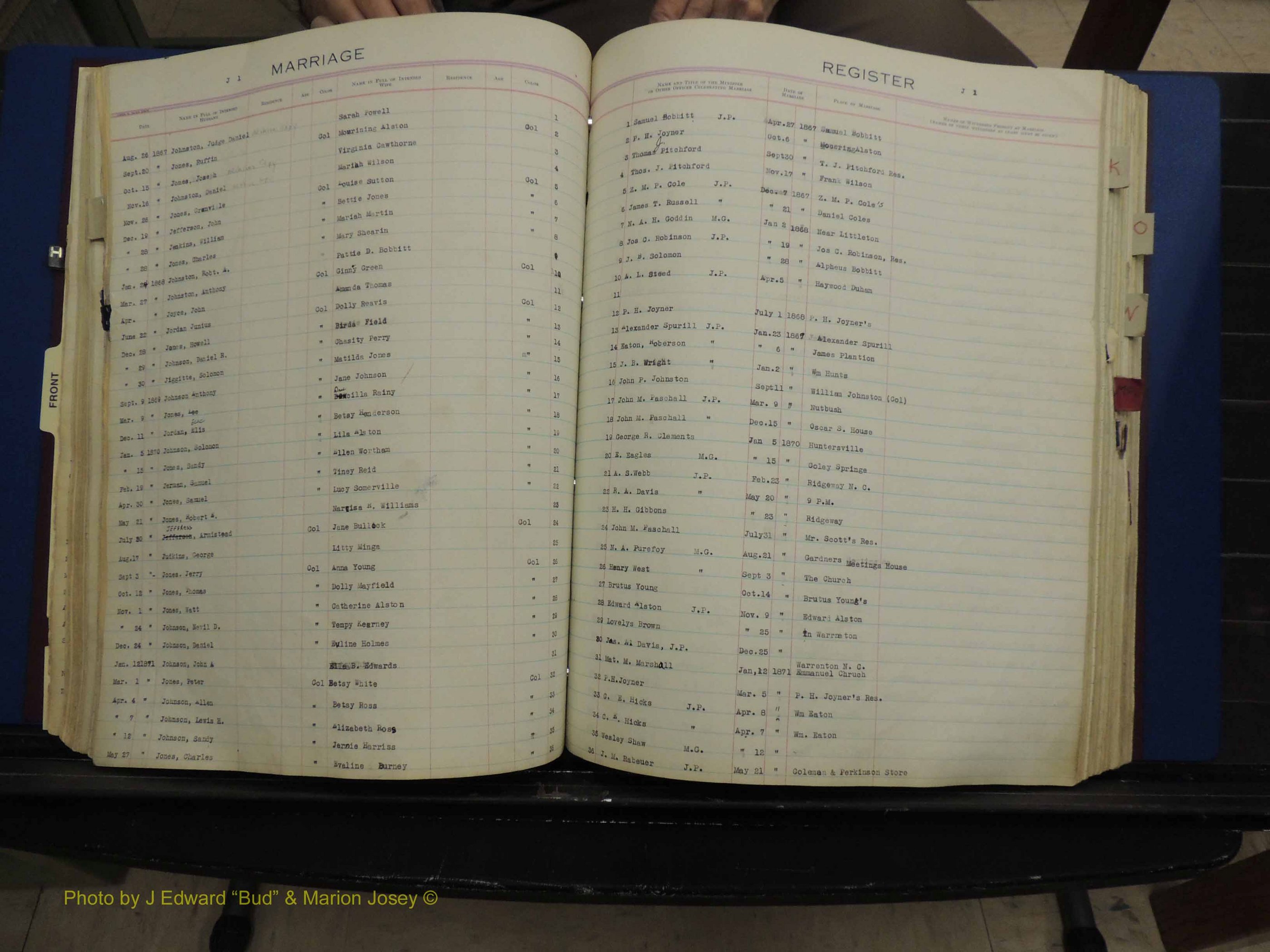 Warren Co, NC, Marriages, H-P, 1867-1978 (171).JPG