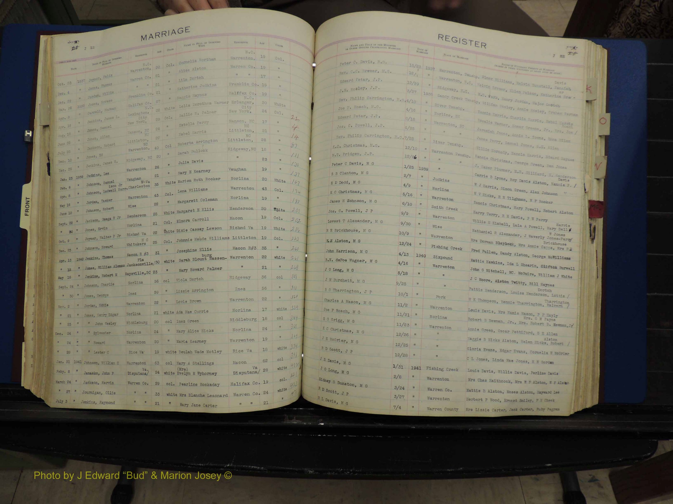 Warren Co, NC, Marriages, H-P, 1867-1978 (192).JPG