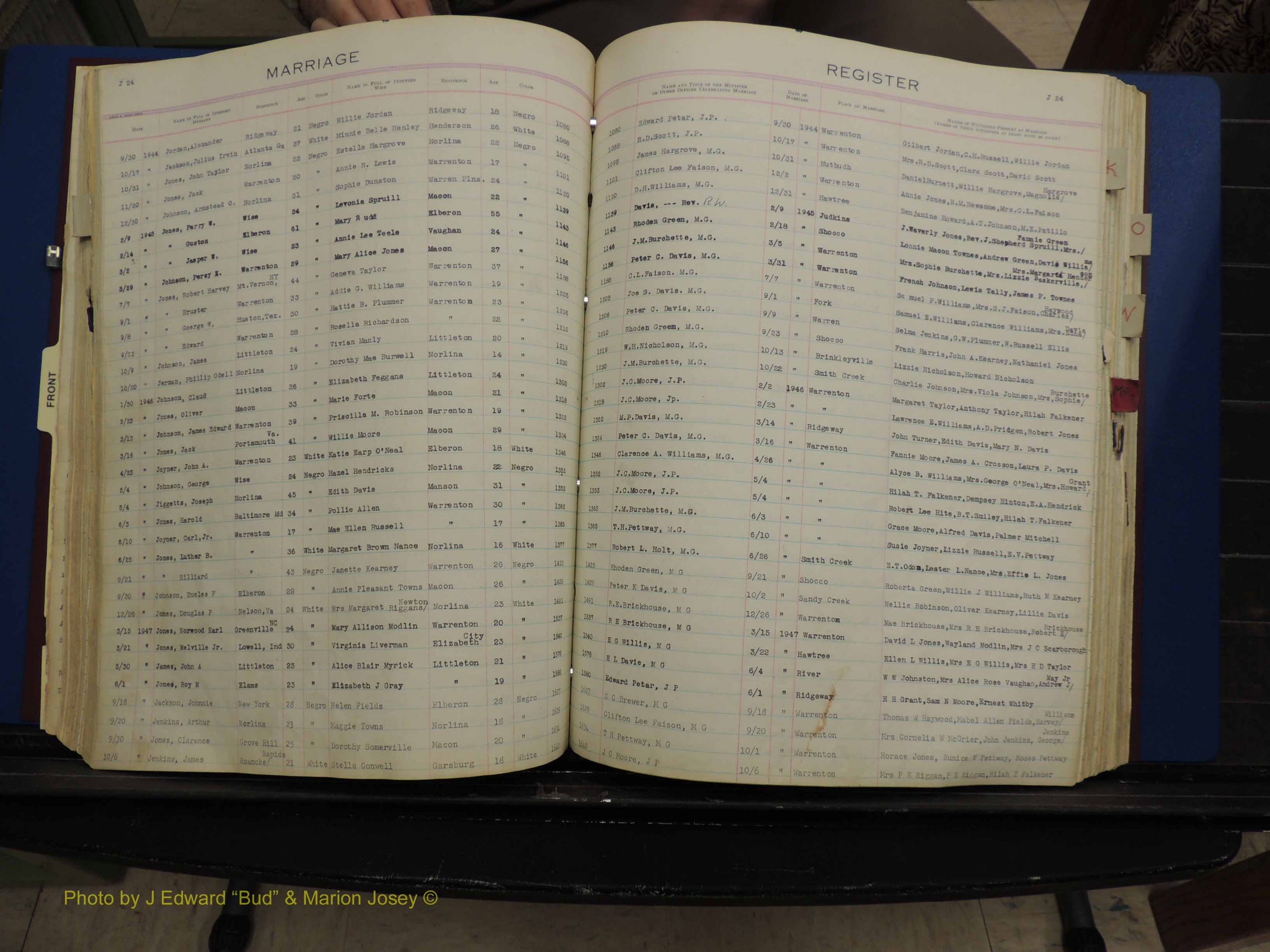 Warren Co, NC, Marriages, H-P, 1867-1978 (194).JPG