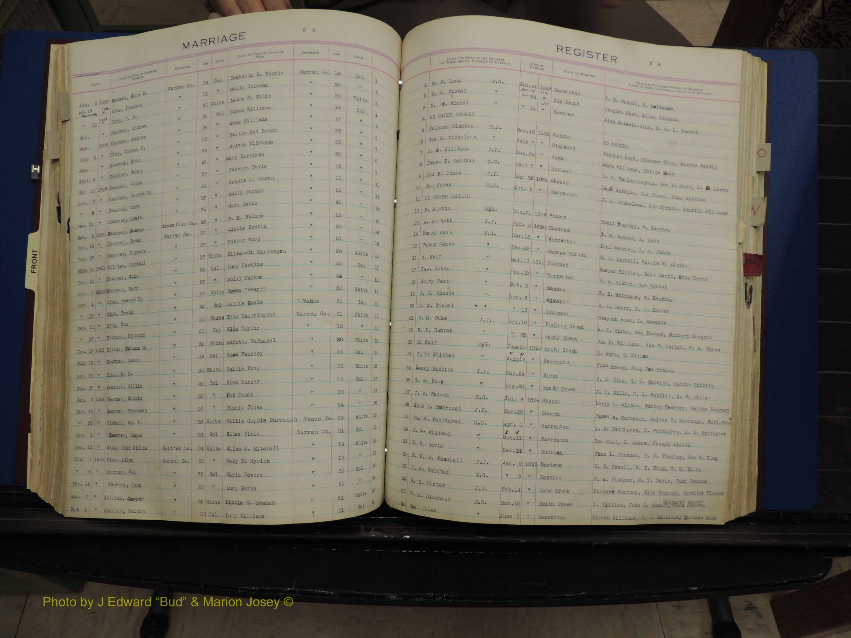 Warren Co, NC, Marriages, H-P, 1867-1978 (208).JPG