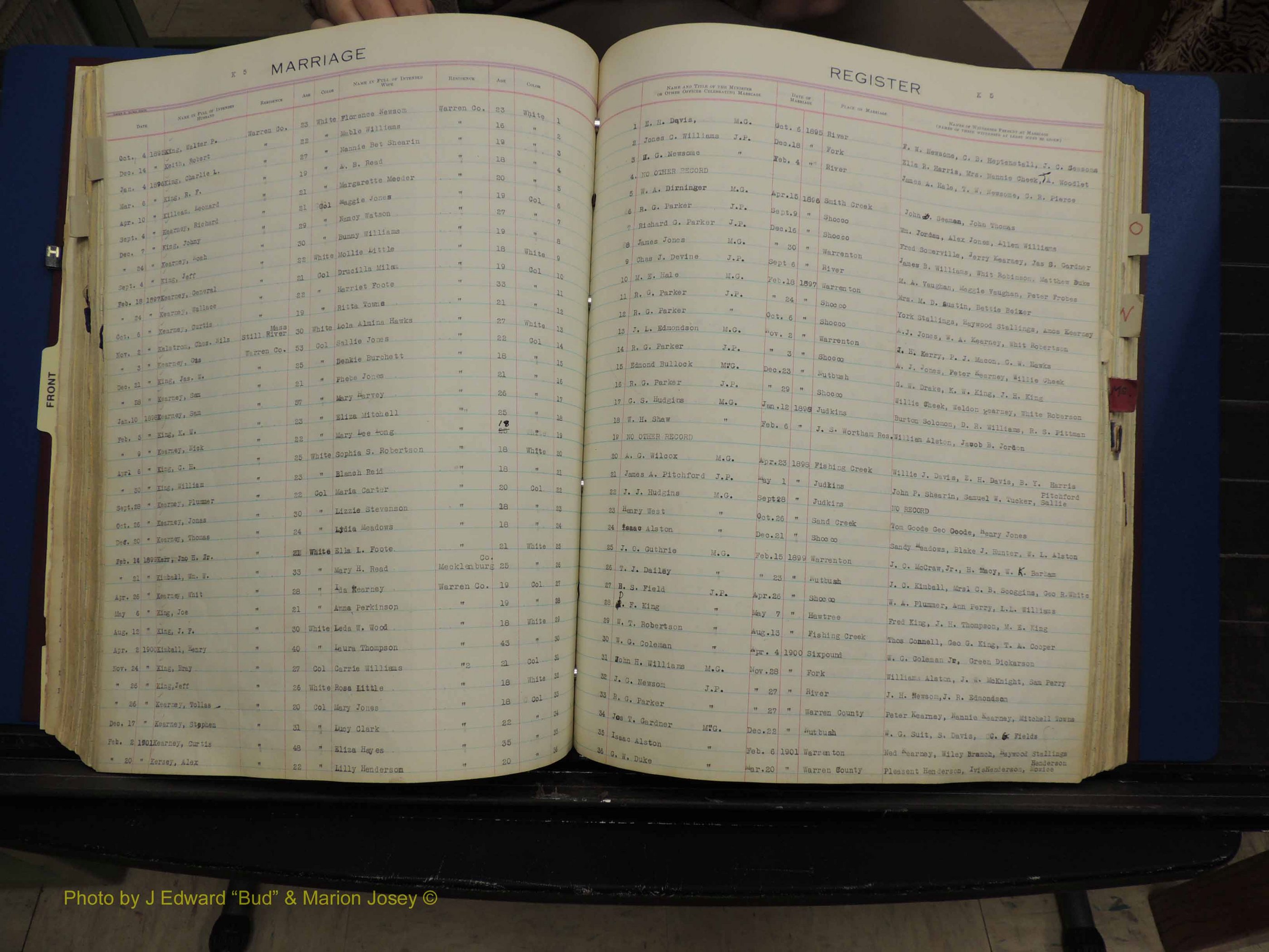 Warren Co, NC, Marriages, H-P, 1867-1978 (209).JPG