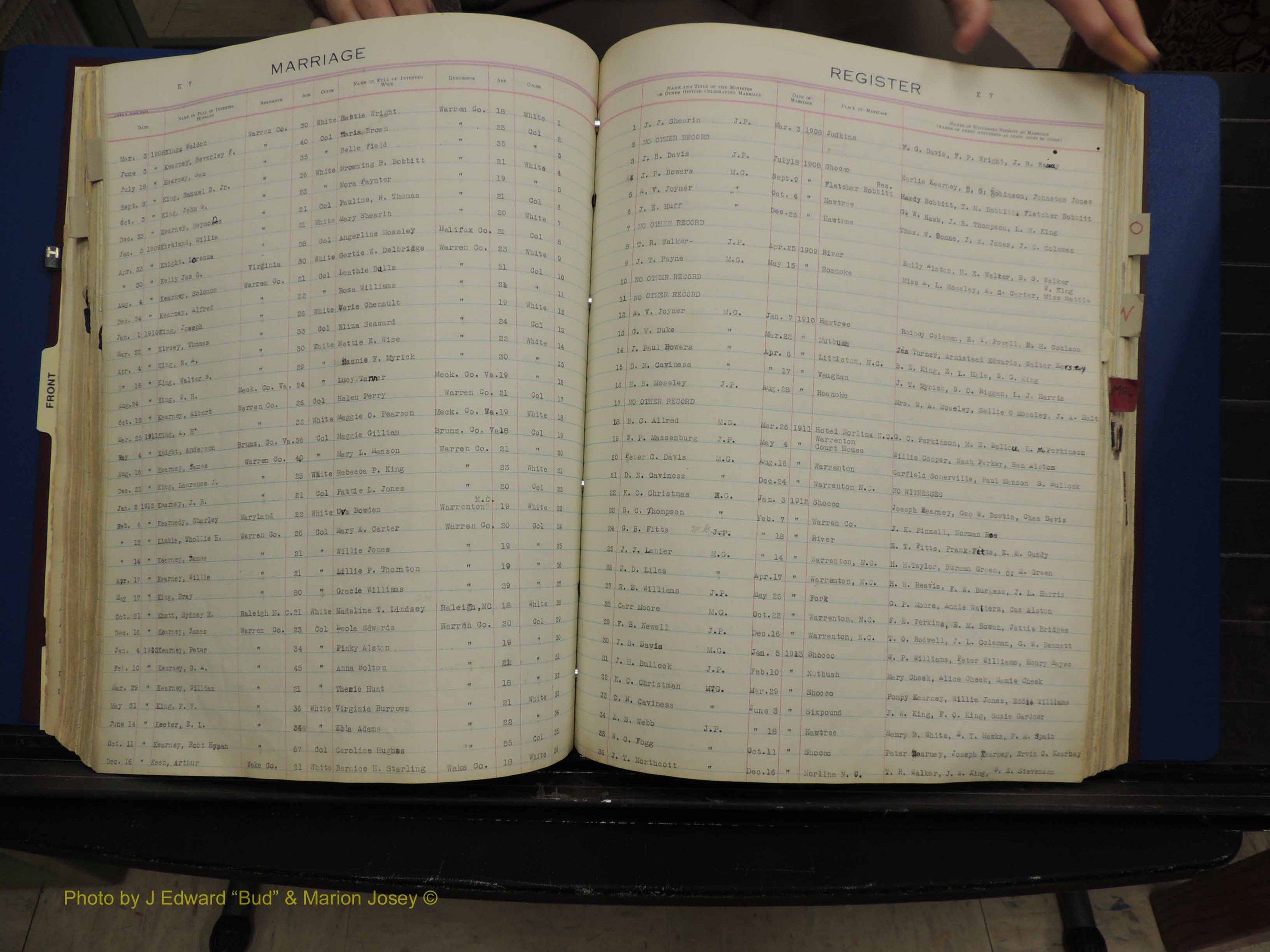 Warren Co, NC, Marriages, H-P, 1867-1978 (211).JPG
