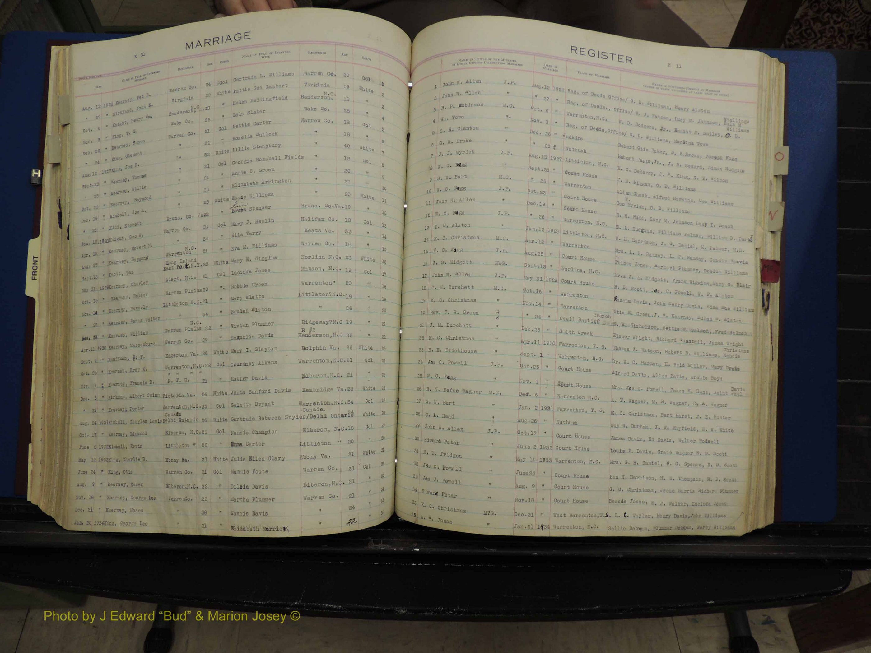 Warren Co, NC, Marriages, H-P, 1867-1978 (215).JPG