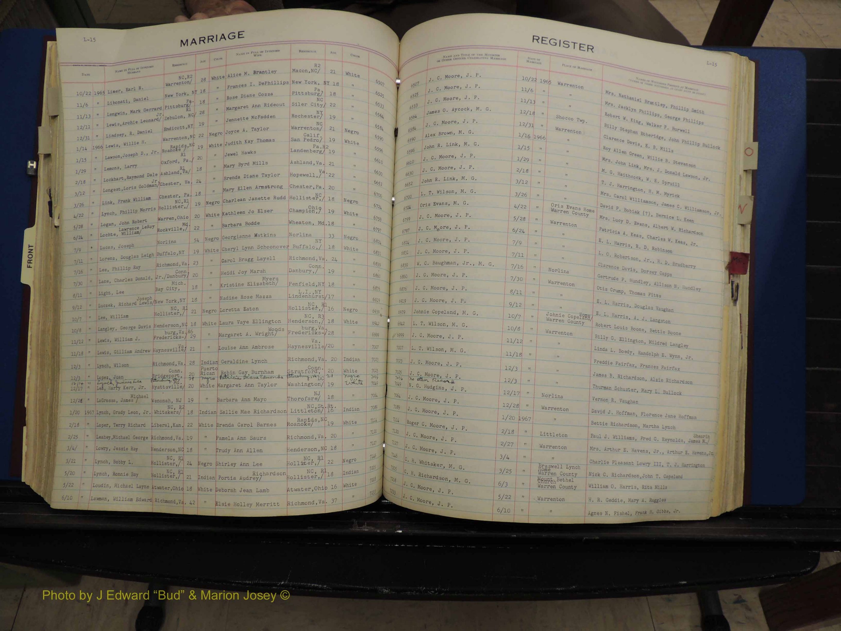 Warren Co, NC, Marriages, H-P, 1867-1978 (240).JPG
