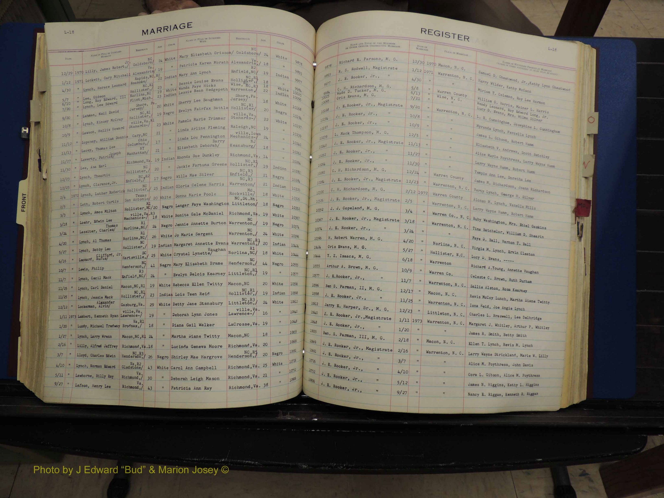 Warren Co, NC, Marriages, H-P, 1867-1978 (243).JPG
