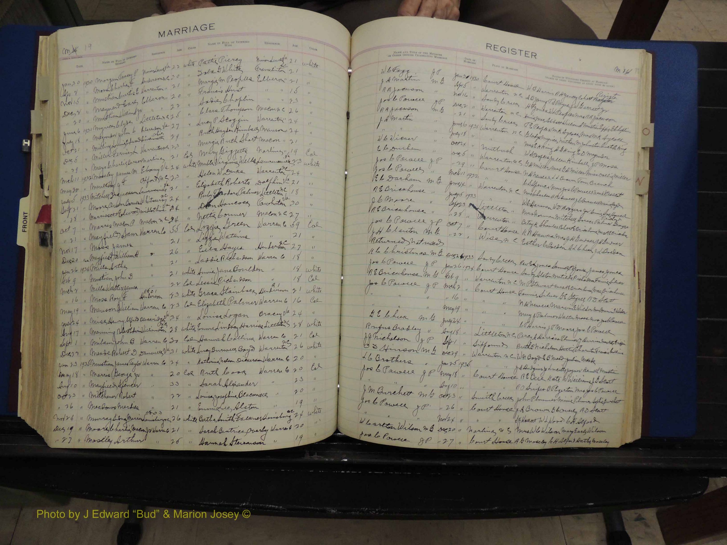 Warren Co, NC, Marriages, H-P, 1867-1978 (275).JPG