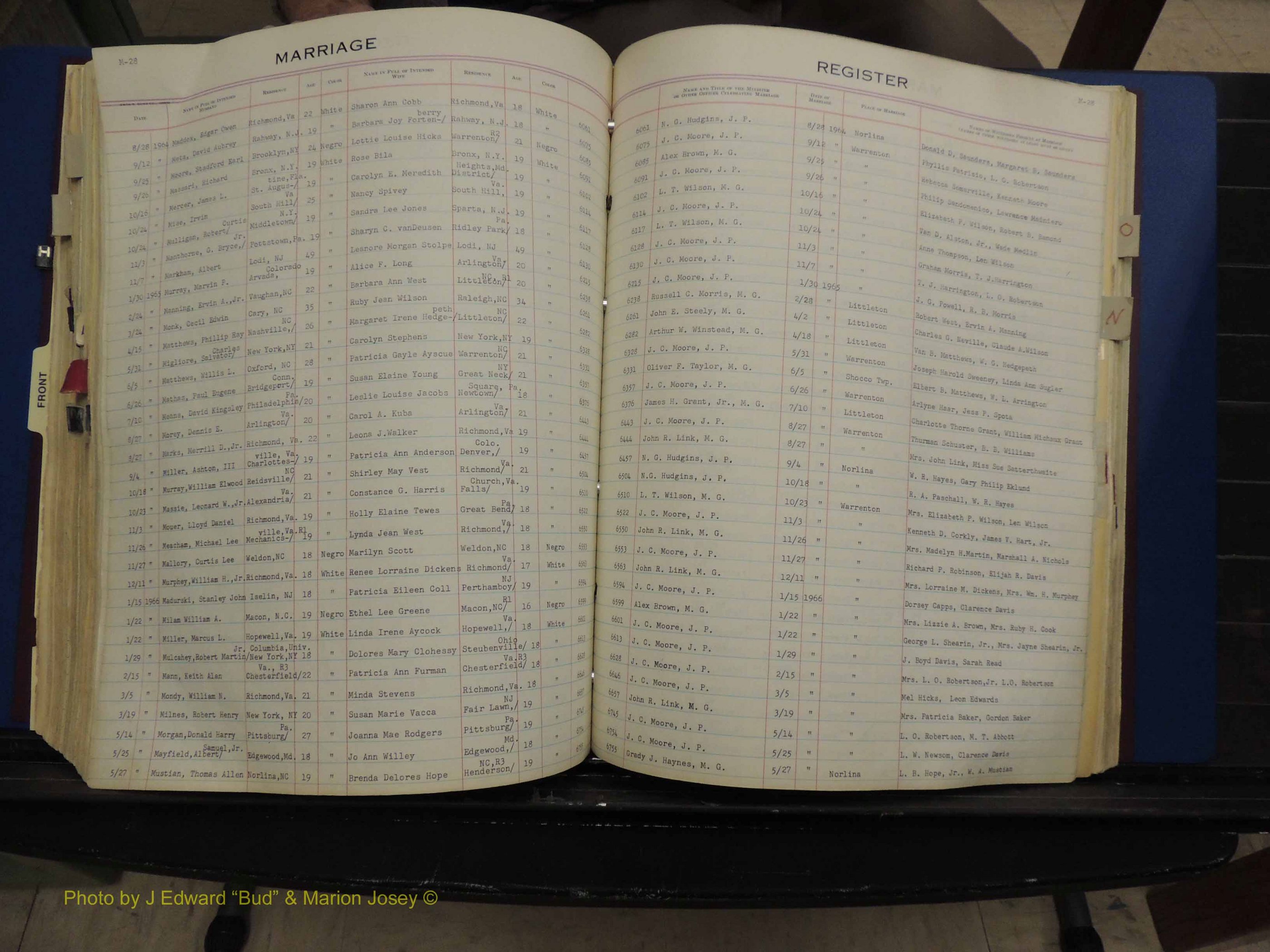 Warren Co, NC, Marriages, H-P, 1867-1978 (284).JPG
