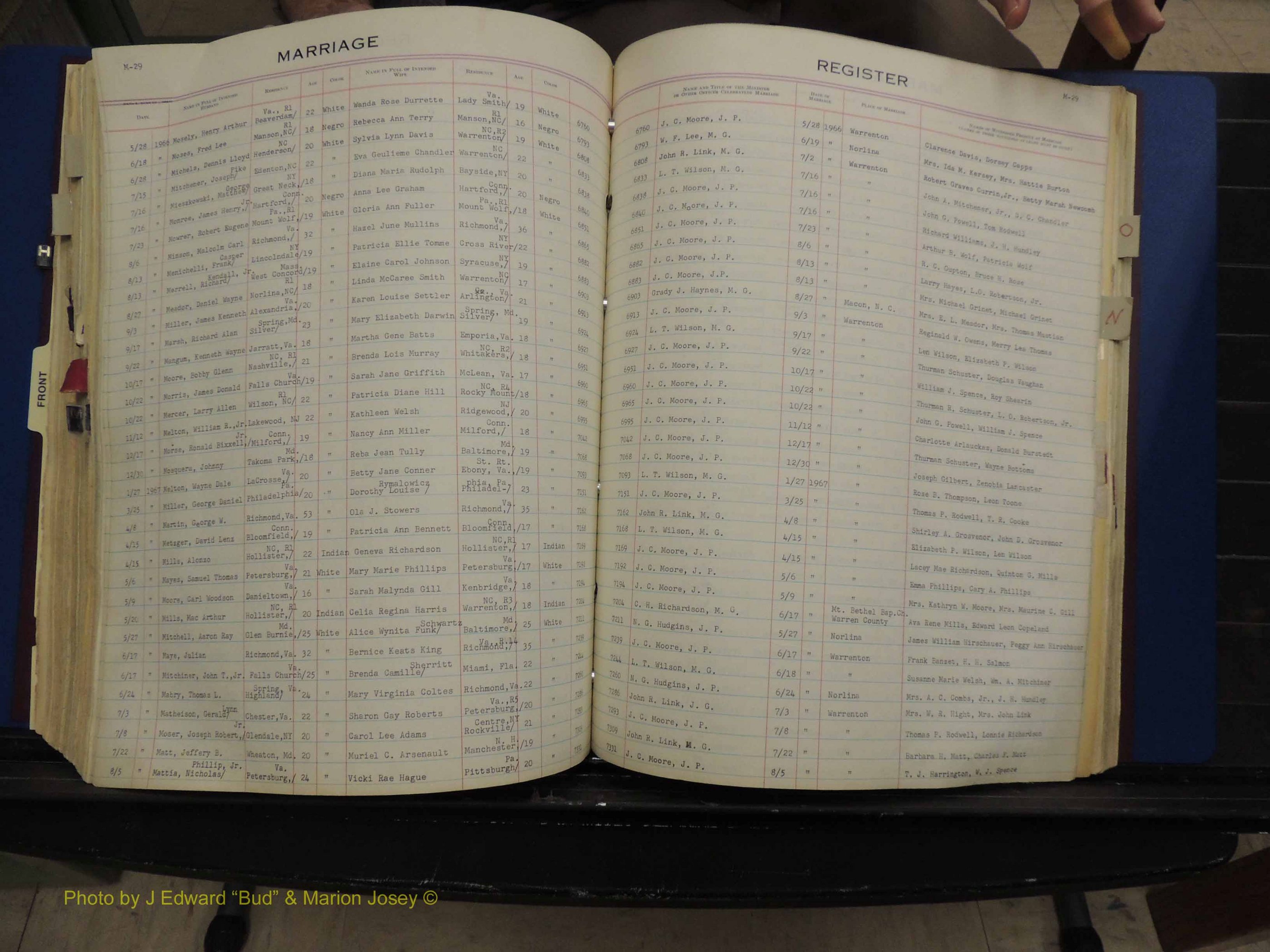 Warren Co, NC, Marriages, H-P, 1867-1978 (285).JPG