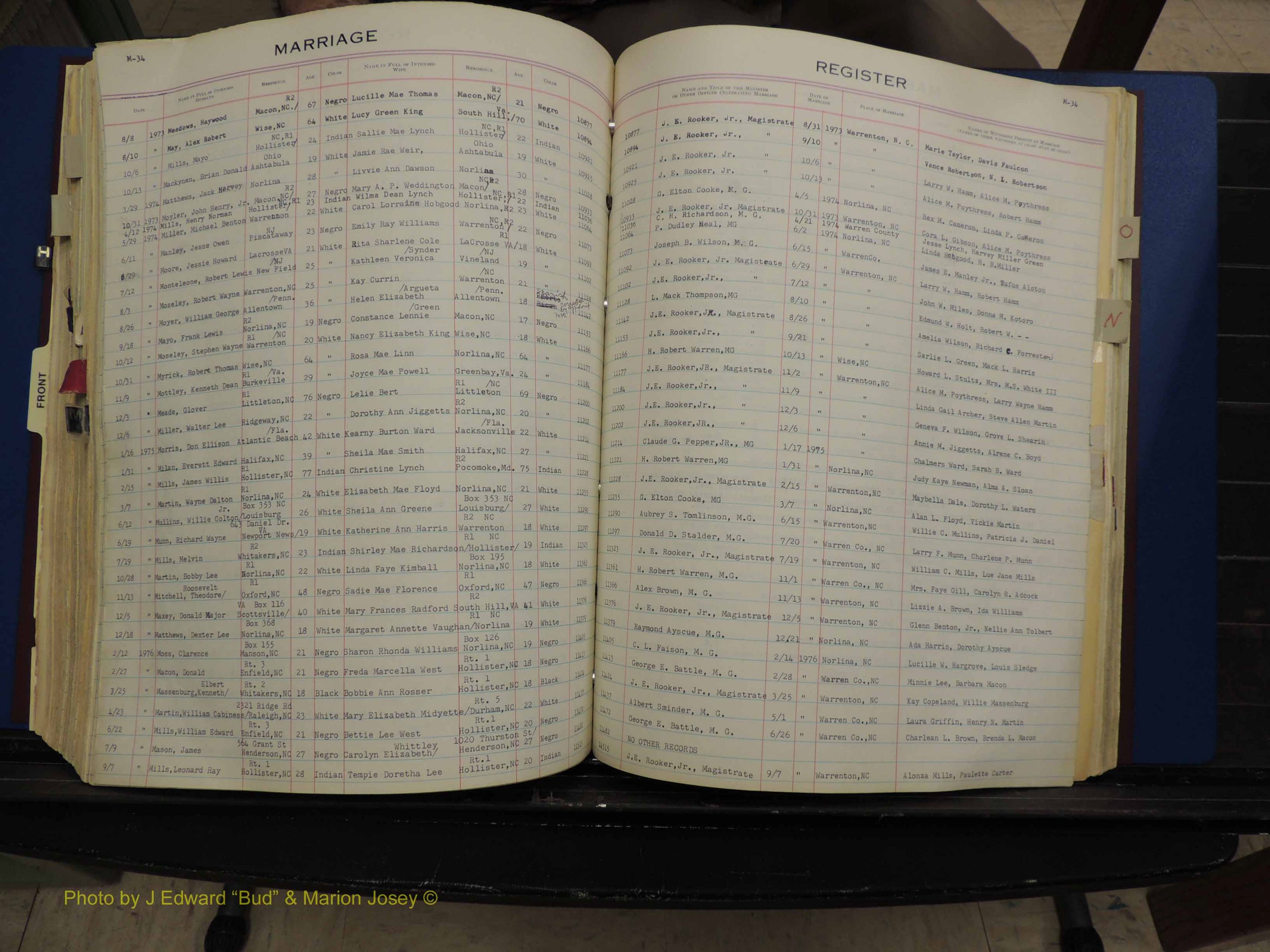 Warren Co, NC, Marriages, H-P, 1867-1978 (290).JPG