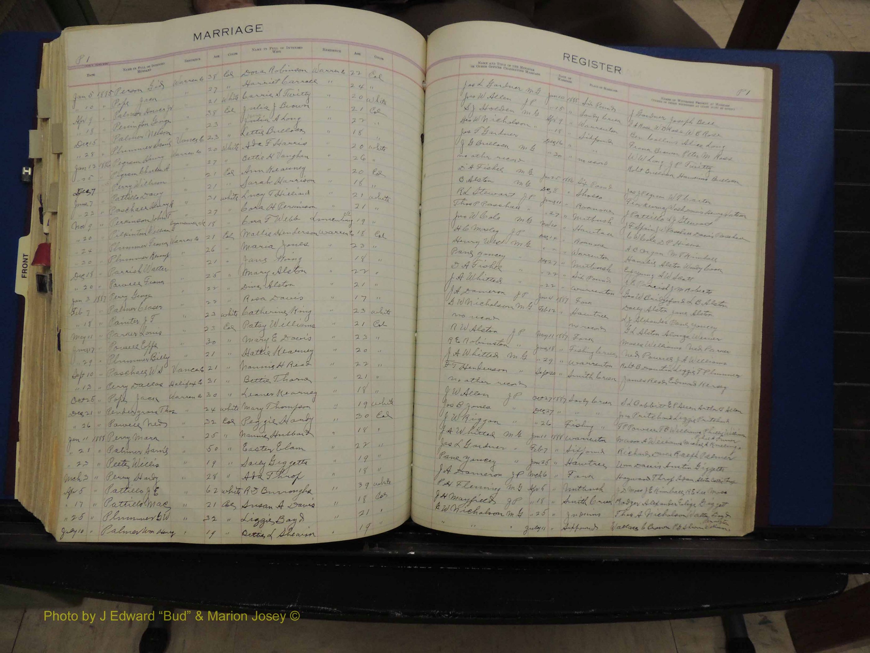 Warren Co, NC, Marriages, H-P, 1867-1978 (316).JPG