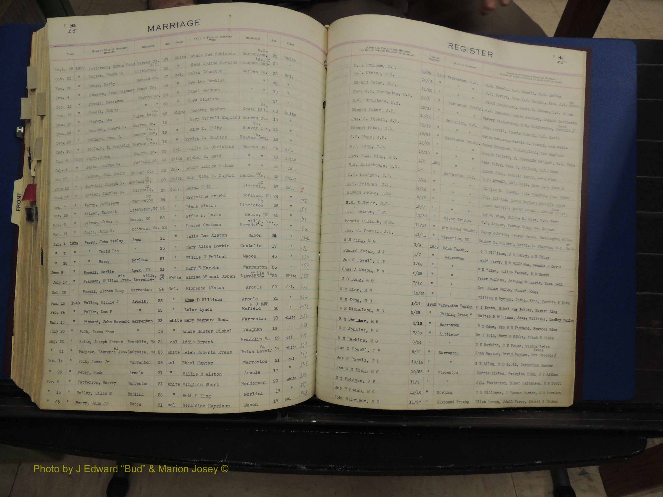 Warren Co, NC, Marriages, H-P, 1867-1978 (339).JPG