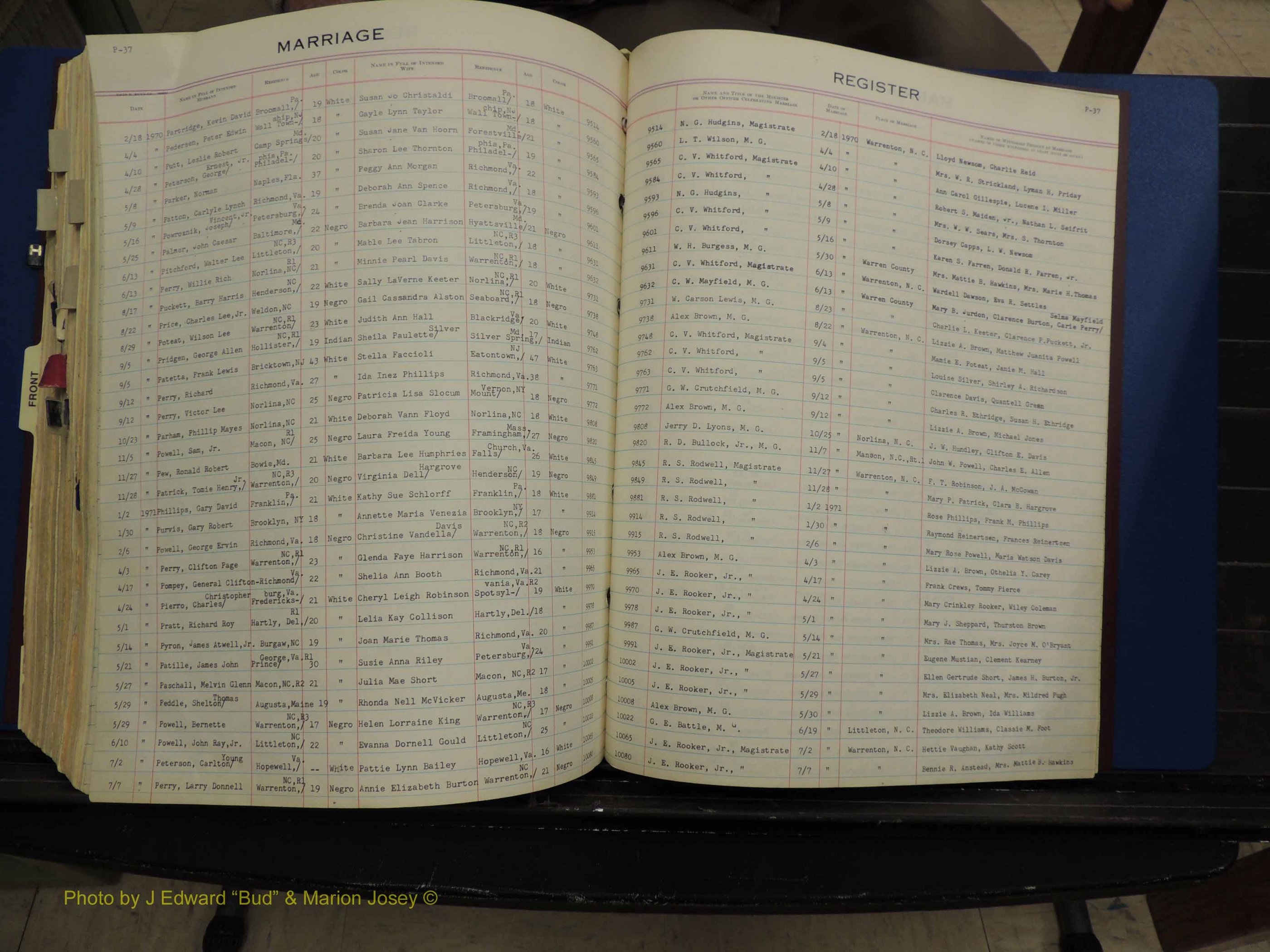 Warren Co, NC, Marriages, H-P, 1867-1978 (351).JPG