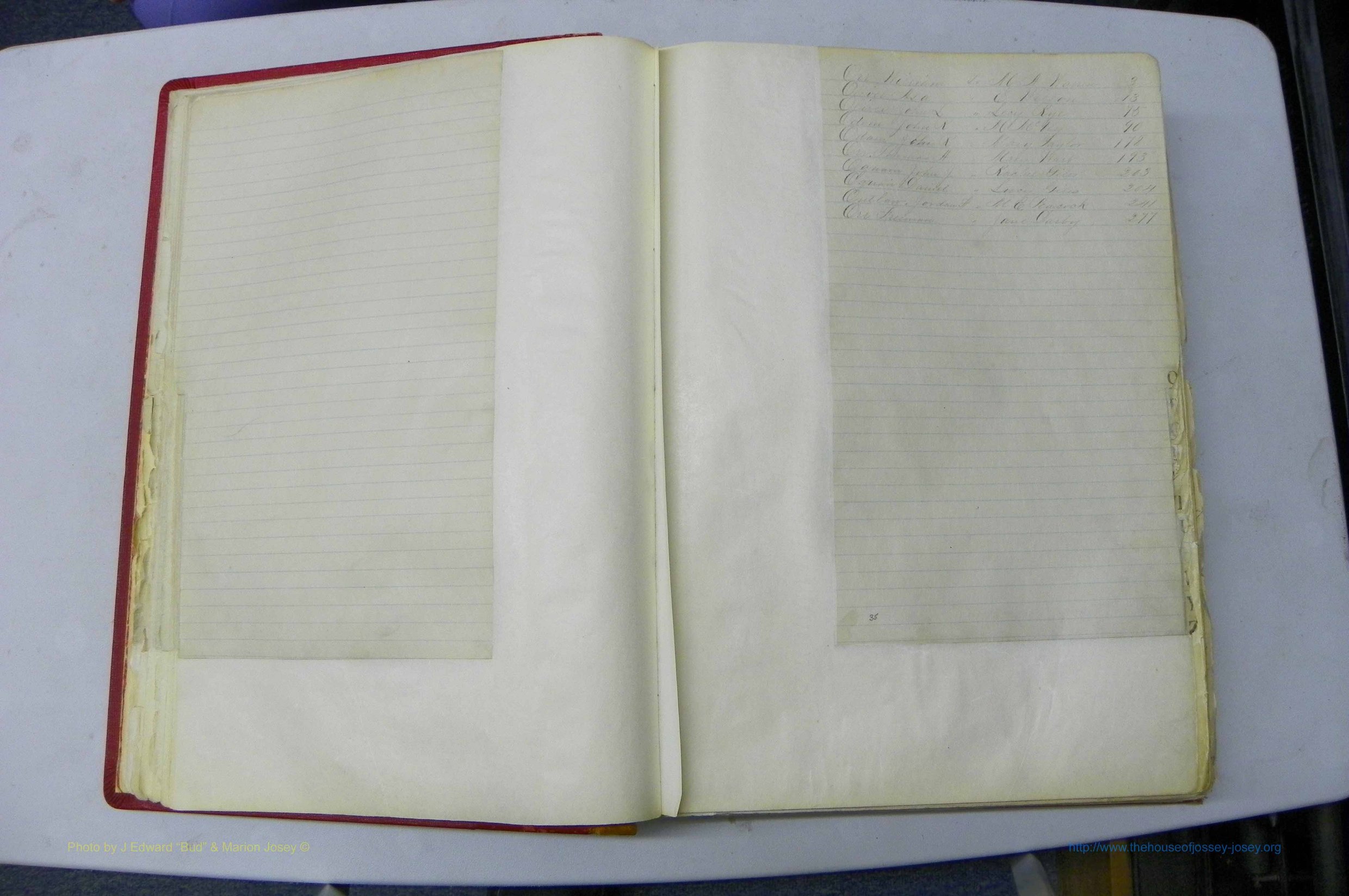 Was GA, Marriages Book A, 1828 - 1852, Index O.JPG