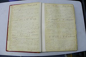 Was GA, Marriages Book A, 1828 - 1852, P 009-010.JPG
