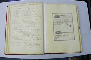 Was GA, Marriages Book A, 1828 - 1852, P 155.JPG