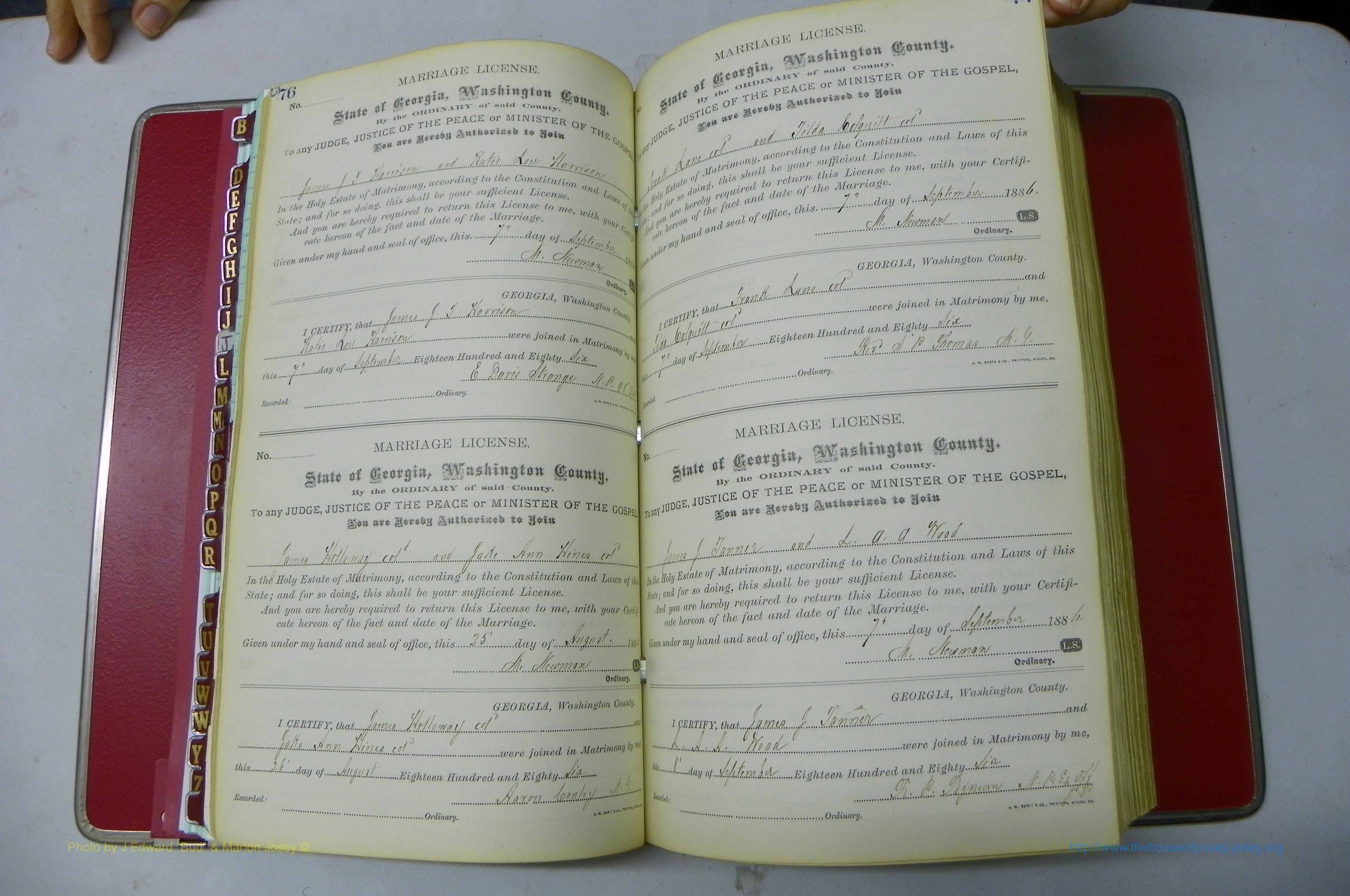 Was GA, Marriages Book F, 1885 - 1890, P 076-077.JPG