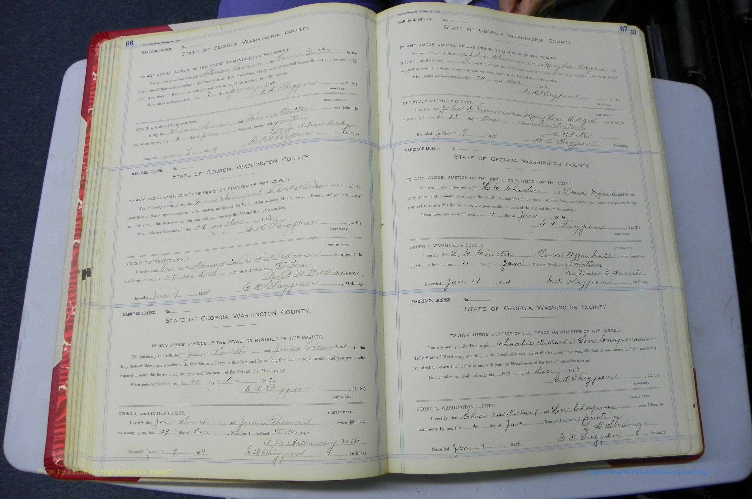 Was GA, Marriages Book L, 1913 - 1917, P 066-067.JPG