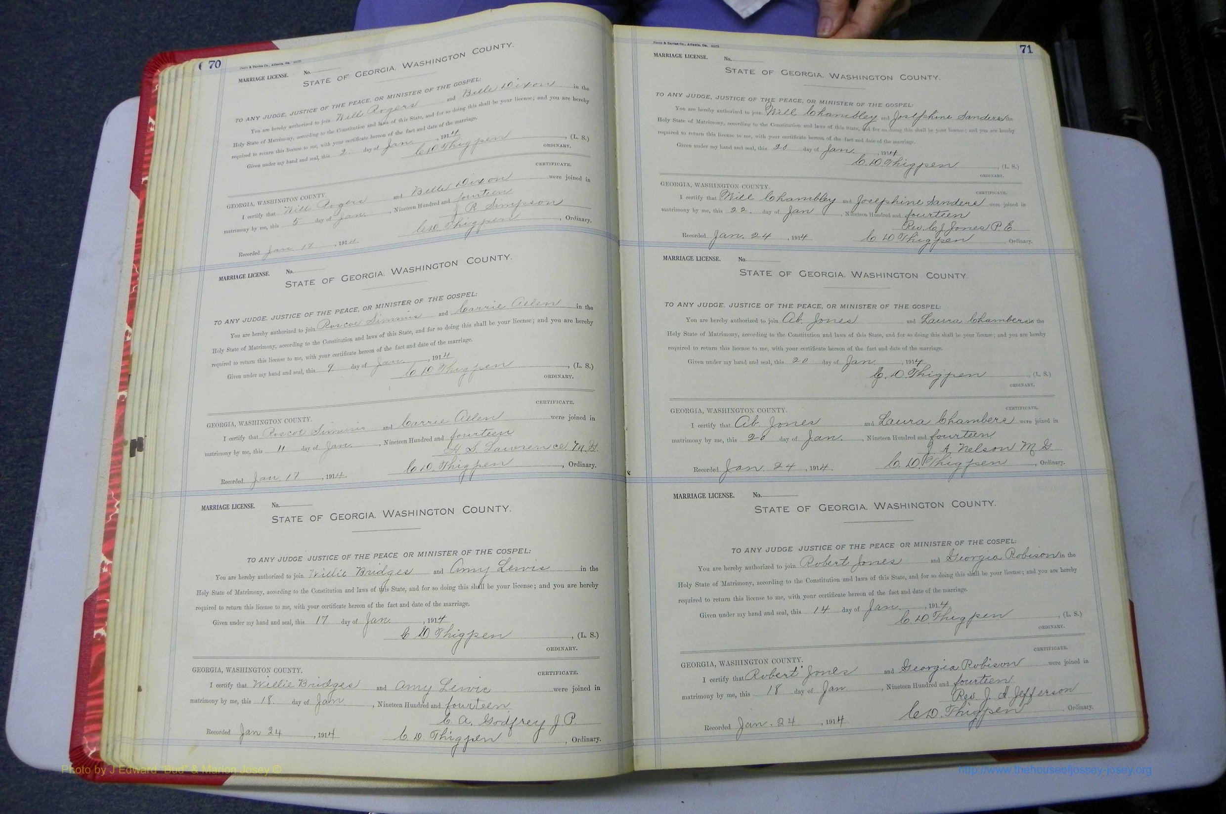 Was GA, Marriages Book L, 1913 - 1917, P 070-071.JPG