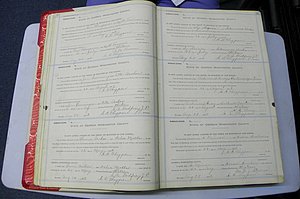 Was GA, Marriages Book L, 1913 - 1917, P 020-021.JPG