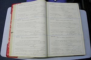 Was GA, Marriages Book L, 1913 - 1917, P 042-043.JPG