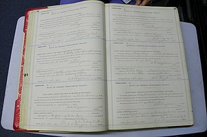 Was GA, Marriages Book L, 1913 - 1917, P 054-055.JPG