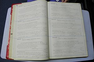 Was GA, Marriages Book L, 1913 - 1917, P 056-057.JPG