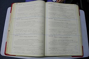 Was GA, Marriages Book L, 1913 - 1917, P 108-109.JPG