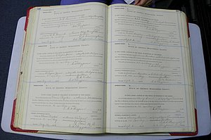 Was GA, Marriages Book L, 1913 - 1917, P 110-111.JPG