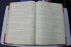 Was GA, Marriages Book L, 1913 - 1917, P 112-113.JPG
