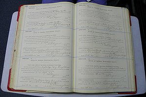 Was GA, Marriages Book L, 1913 - 1917, P 116-117.JPG