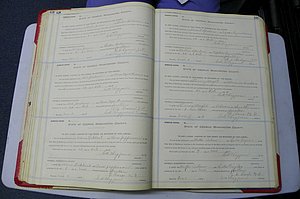 Was GA, Marriages Book L, 1913 - 1917, P 128-129.JPG