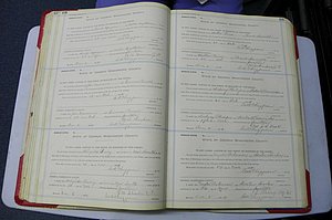 Was GA, Marriages Book L, 1913 - 1917, P 134-135.JPG