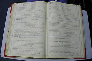 Was GA, Marriages Book L, 1913 - 1917, P 144-145.JPG