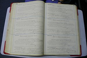 Was GA, Marriages Book L, 1913 - 1917, P 162-163.JPG
