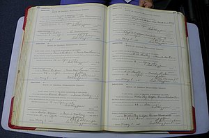 Was GA, Marriages Book L, 1913 - 1917, P 176-177.JPG