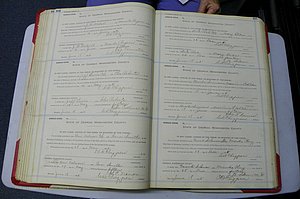 Was GA, Marriages Book L, 1913 - 1917, P 184-185.JPG