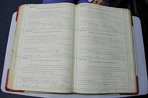 Was GA, Marriages Book L, 1913 - 1917, P 204-205.JPG