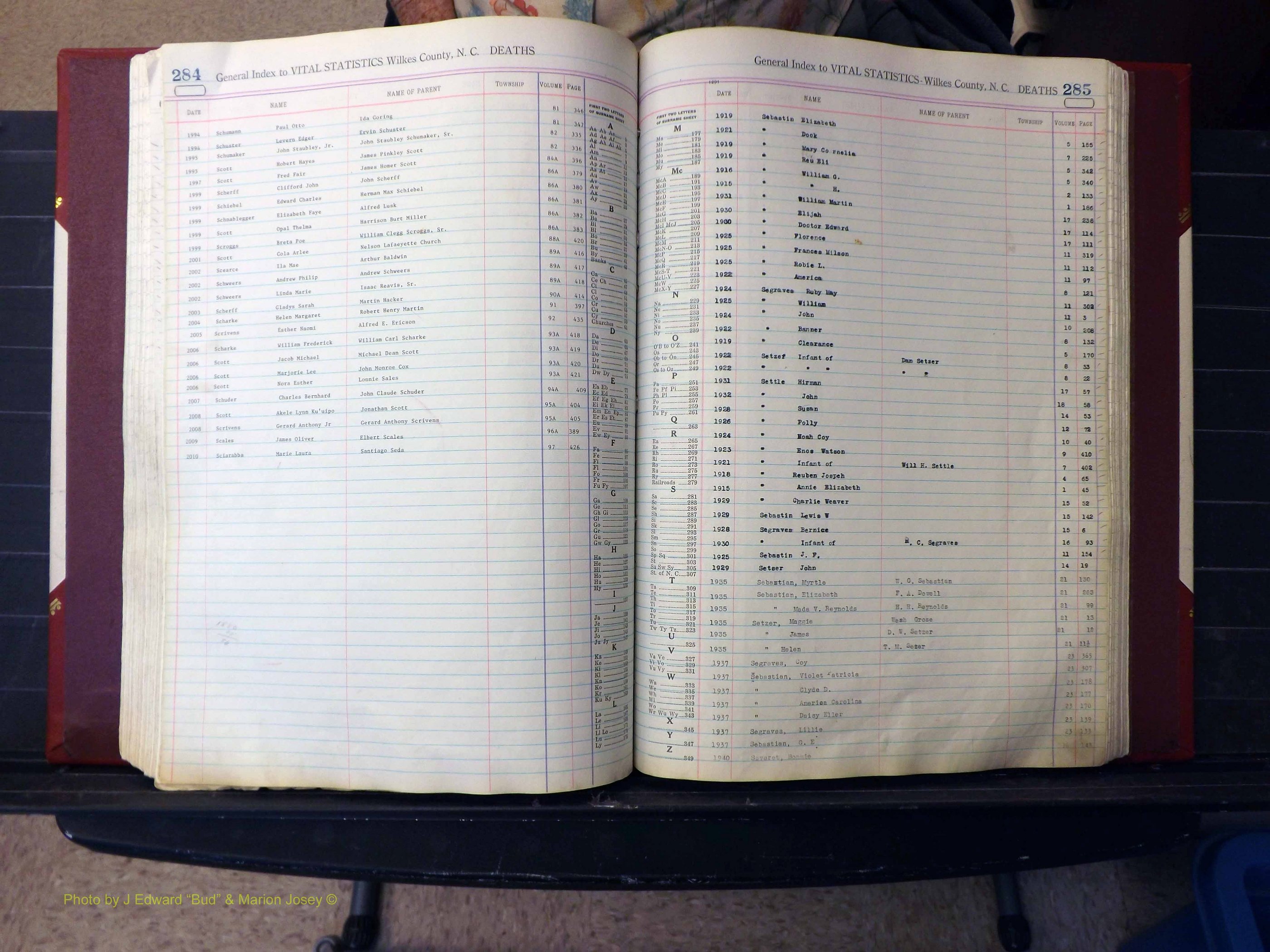 Wilkes Co, NC, Deaths, K-Z, 1913-2010 (245).JPG